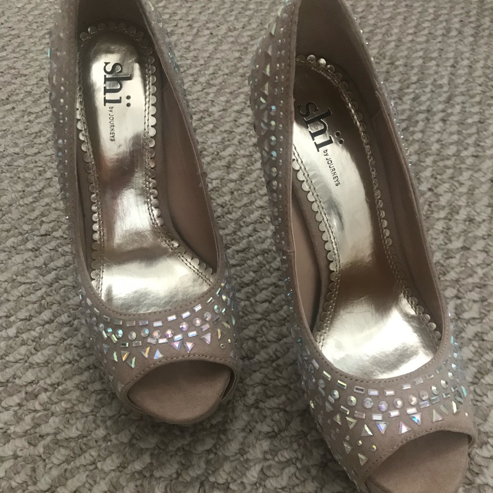 Blingy ladies heels